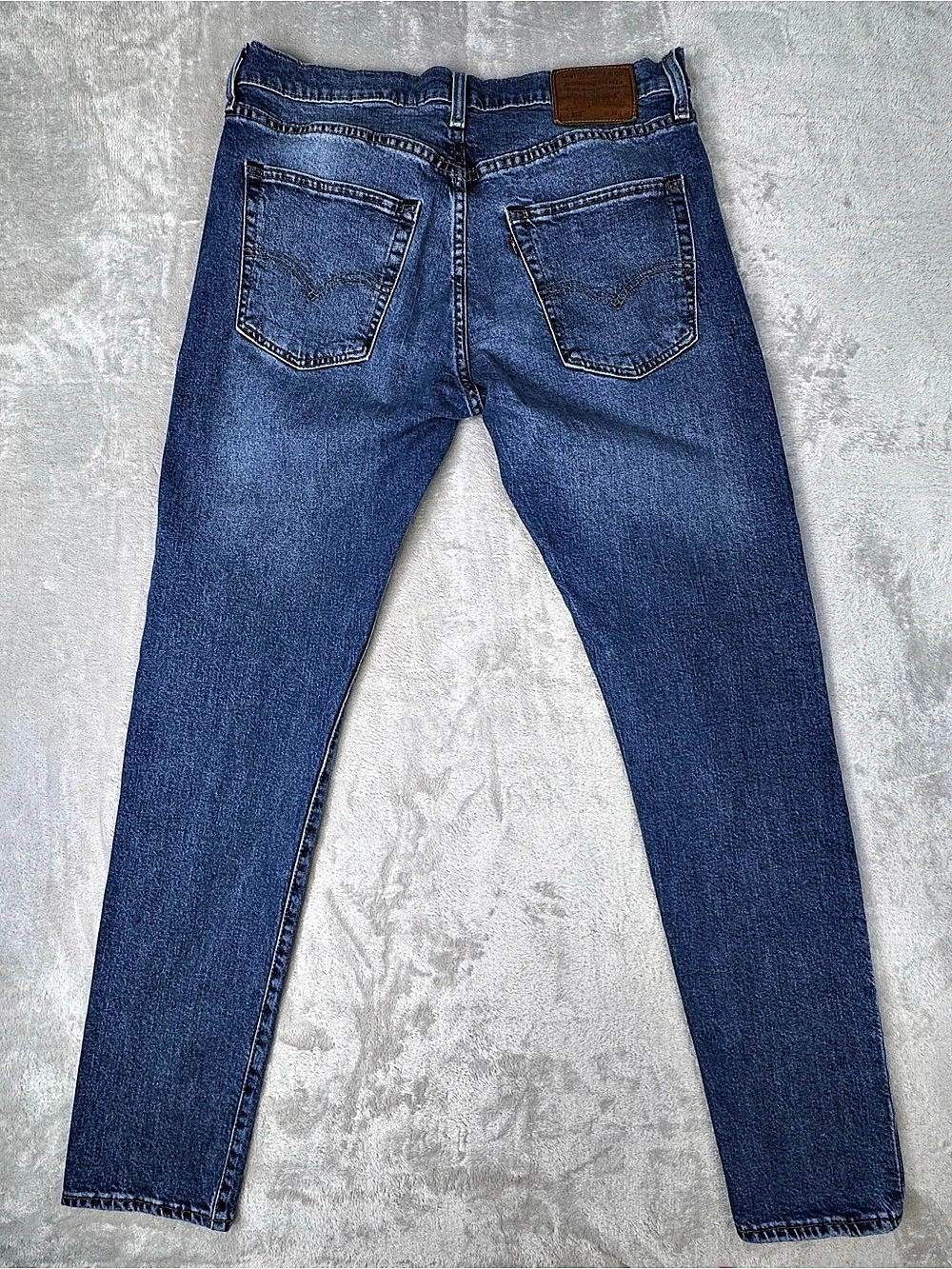 Levi's Premium 512 Men's 34x34 Blue Big E Slim Taper Stretch Jeans